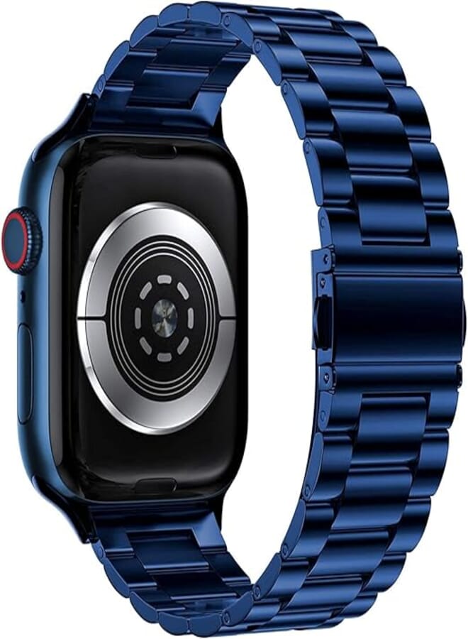 VPG Stainless Steel Strap Watch Band Series 6 Metal Apple iWatch 44mm - Blue